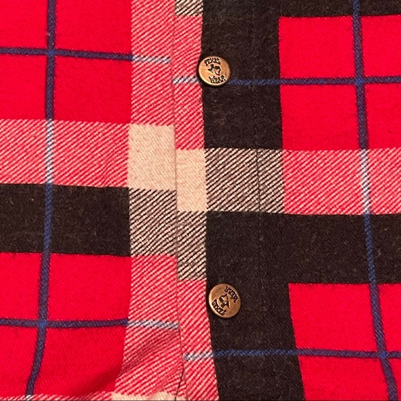 Texas style long sleeve Plaid  shirt for men M size - Picture 5 of 10